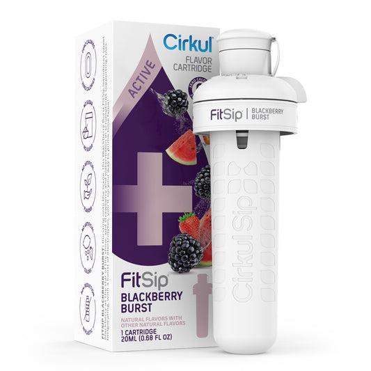 Cirkul FitSip Blackberry Burst Flavor Cartridge, Drink Mix, 1-Pack